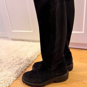 Paul Green Black Winter & Rain Boots